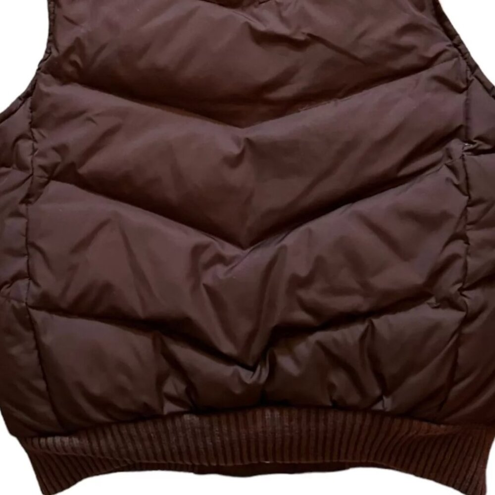 GAP Women's Down & Polyester Filled Vest EUC Size L - Picture 10 of 11